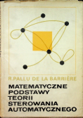 Matematyczne podstawy Teorii Sterowania