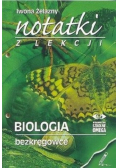 Notatki z lekcji Biologia bezkręgowce