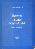 Elementy teorii poznania
