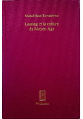 Lessing et la culture du moyen age