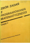Zbiór zadań z programowania matematycznego część  1