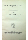 Żywot Barlaama i Jozafata 1935 r.