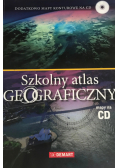 Szkolny atlas geograficzny z płytą CD