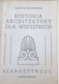 Historia architektury dla wszystkich starożytność