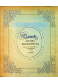 Sonety Adama Mickiewicza reprint z 1826 r