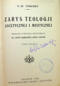 Zarys teologji ascetycznej i mistycznej 1928 r