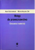 Wstęp do prawoznawstwa Ćwiczenia i materiały