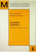 Algebra liniowa 1