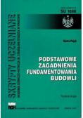 Podstawowe zagadnienia fundamentowania budowli