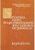 Studia nad snycerstwem XIV wieku w Polsce