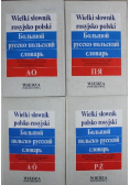 Wielki słownik rosyjsko polski polsko rosyjski 4 tomy