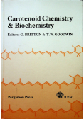 Carotenoid chemistry and biochemistry