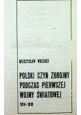 Polski czyn zbrojny podczas pierwszej wojny światowej 1914 1918