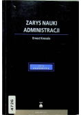 Zarys nauki administracji