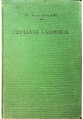 Czytania łacińskie 1931 r