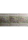 X wieków Poznania Tom I do III