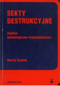 Sekty destrukcyjne autograf Szostaka