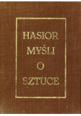 Myśli o sztuce wydanie kieszonkowe