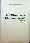 XLI Olimpiada Matematyczna 1989 90