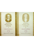 Goethe Dramaty wybrane Tom I i II
