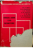 Równania liniowe fizyki matematycznej