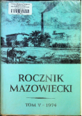 Rocznik Mazowiecki Tom V