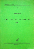 Analiza matematyczna część I