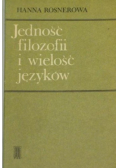 Jedność filozofii i wielość języków
