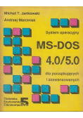 System operacyjny MS DOS 4 0 5 0