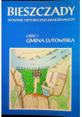 Bieszczady Część 1 Gmina Lutowiska