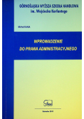 Wprowadzenie do prawa administracyjnego