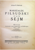 Marszałek Piłsudski a Sejm 1936 r