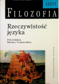 Filozofia Rzeczywistość języka