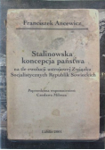 Stalinowska koncepcja państwa