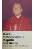 Kardynał Stefan Wyszyński zapiski więzienne