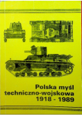 Polska myśl techniczno - wojskowa 1918 - 1939