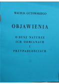 Objawienia  o dusz naturze ich odmianach