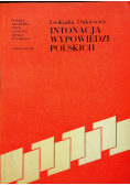 Intonacja wypowiedzi polskich