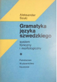 Gramatyka języka szwedzkiego