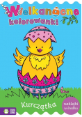 Wielkanocne kolorowanki Kurczątka