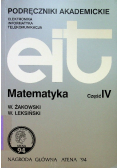 Matematyka część IV