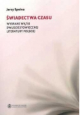 Świadectwa czasu plus dedykacja Speina