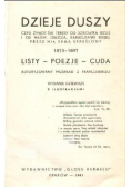 Dzieje duszy czyli żywot św. Teresy od dzieciątka Jezus, 1941r