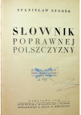 Słownik poprawnej polszczyzny 1948 r.