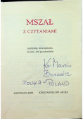 Mszał z czytaniami niedziele uroczystości