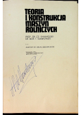 Teoria i konstrukcja maszyn rolniczych TOm II