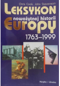Leksykon nowożytnej historii Europy 1763-1999
