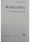 Warszawa w latach 1795 - 1914