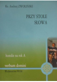 Przy stole słowa