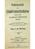 Podręcznik dla elektrotechników 1912r